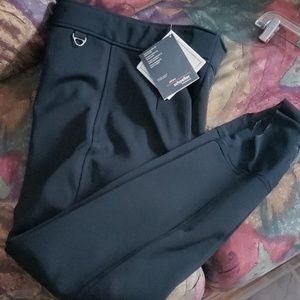 Black ski pants